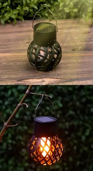 6x Lampa solarna kula LED wisząca SuperLED