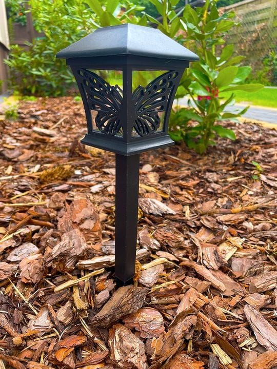 5x Lampa solarna LED ogrodowa wbijana Motyl SuperLED