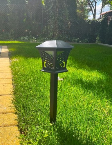 5x Lampa solarna LED ogrodowa wbijana Motyl SuperLED