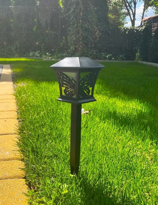 5x Lampa solarna LED ogrodowa wbijana Motyl SuperLED