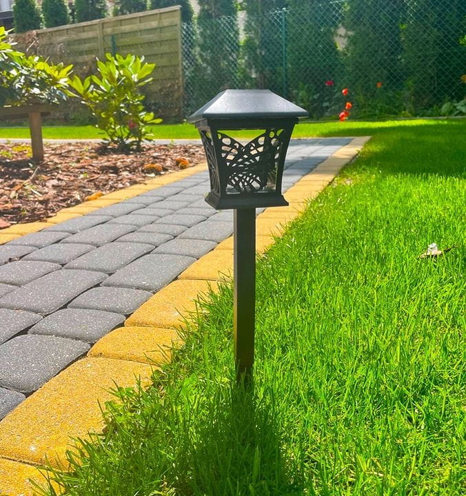 5x Lampa solarna LED ogrodowa wbijana Motyl SuperLED