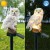 Lampa ogrodowa solarna LED Sowa z czujnik zmierzchu SuperLED