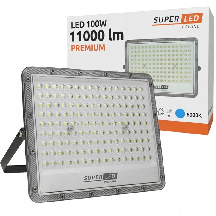Naświetlacz LED Slim 100W PREMIUM