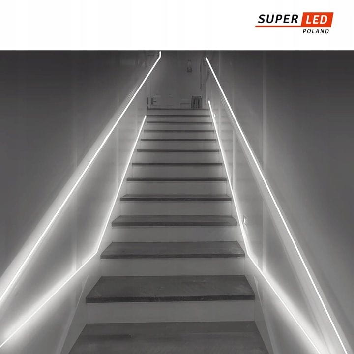 Taśma LED COB 12V Neon Linia 1600 diod 5 metrów 6000K SuperLED