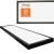 Panel LED Sufitowy 40W Natynkowy czarny 120x30cm neutralny