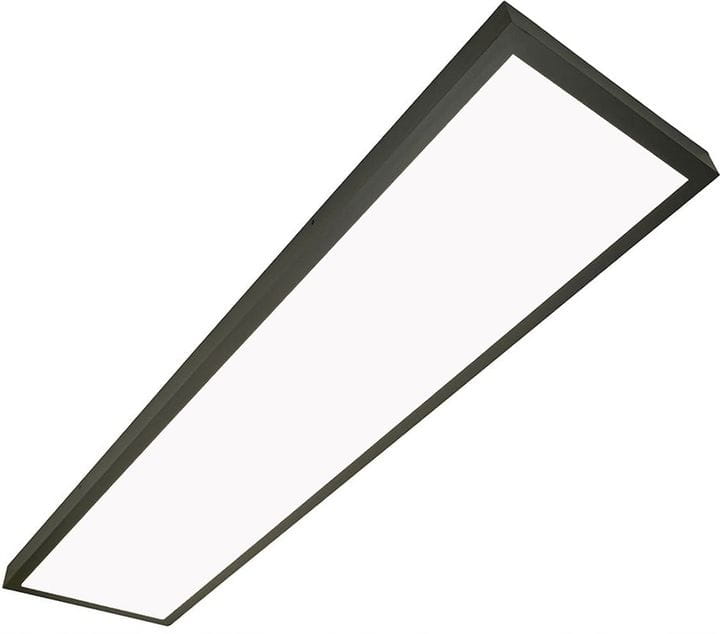 Panel LED Sufitowy 40W Natynkowy czarny 120x30cm neutralny