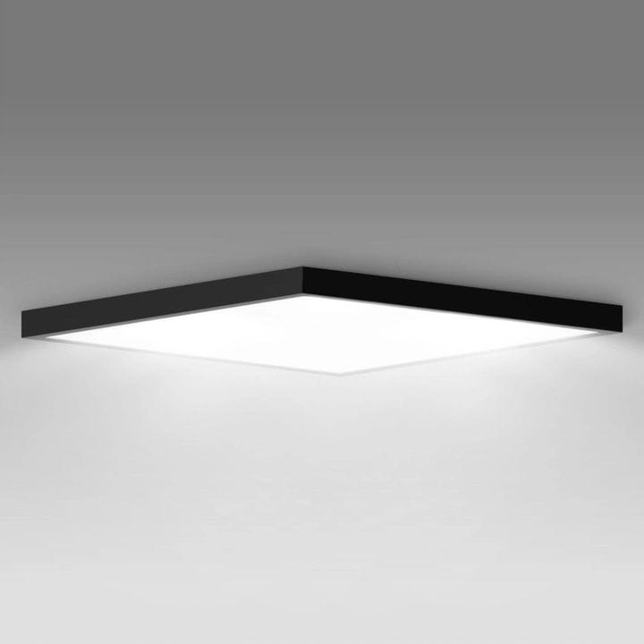 Panel LED natynkowy 40W czarny 60x60cm kwadrat neutralny