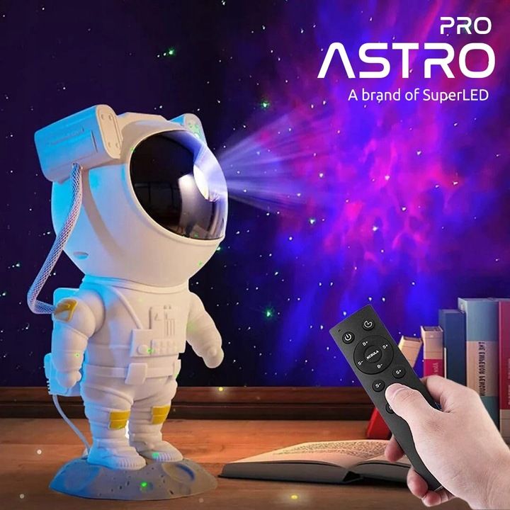 Projektor Gwiazd Pro Astronauta Galaxy Rzutnik laserowy 3D + pilot