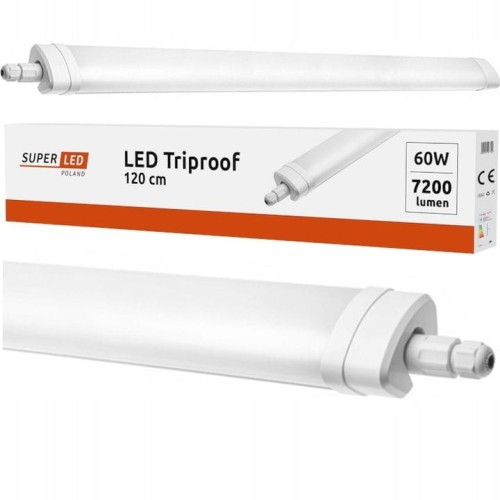 4x Lampa natynkowa LED 120 cm 60W SuperLED