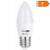 Żarówka LED E27 świeczka 10W 1000lm biała zimna CCD