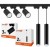 Zestaw Szynoprzewód Szyna 2m + 3x oprawa + 2x lampa wisząca GU10 LED