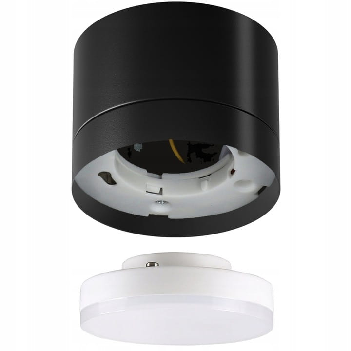 Oprawa natynkowa Lampa sufitowa GX53 Tuba Halogenowa SuperLED