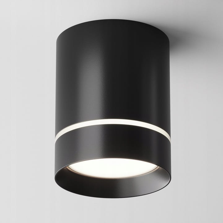Oprawa Natynkowa Halogenowa Tuba GU10 LED sufitowa spot czarna