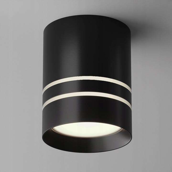 Oprawa Natynkowa Halogenowa Tuba GU10 LED sufitowa spot czarna