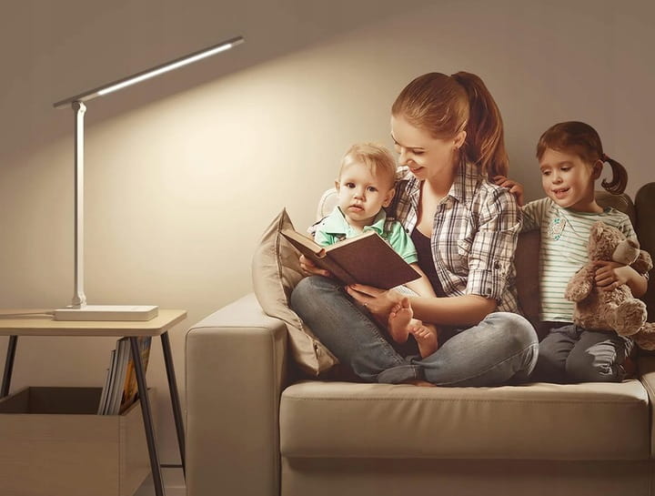 Lampka biurkowa nocna LED USB 3 barwy światła 3000-6000K SuperLED
