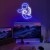 Lampa Neon LED na ścianę Lampka nocna Astronauta USB 5V SuperLED