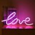 Lampa Neon LED na ścianę Lampka nocna Love USB 5V SuperLED