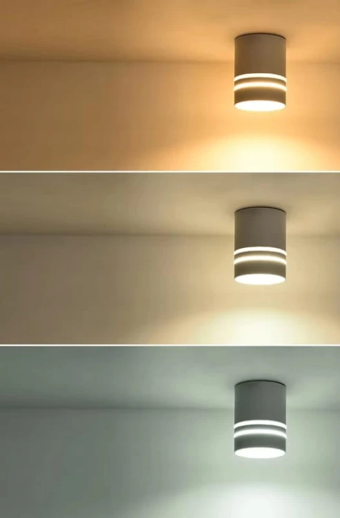 Oprawa Natynkowa Halogenowa Tuba GU10 LED sufitowa spot linie LED