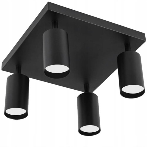 Oprawa natynkowa Lampa sufitowa 4x GU10 halogenowa wisząca SuperLED