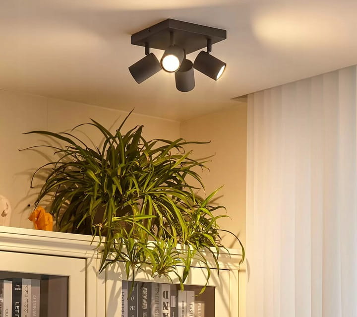 Oprawa natynkowa Lampa sufitowa 4x GU10 halogenowa wisząca SuperLED