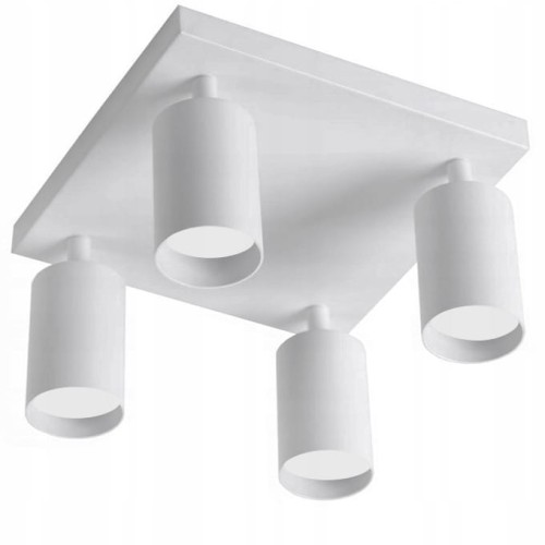 Oprawa natynkowa Lampa sufitowa 4x GU10 halogenowa wisząca SuperLED