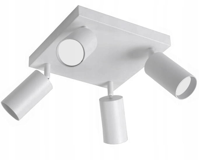 Oprawa natynkowa Lampa sufitowa 4x GU10 halogenowa wisząca SuperLED