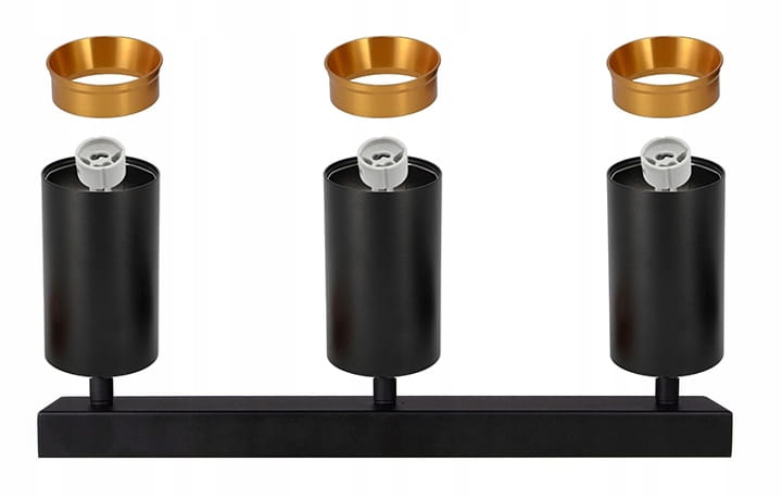 Lampa sufitowa kinkiet spot oprawa halogenowa natynkowa 3x GU10 SuperLED