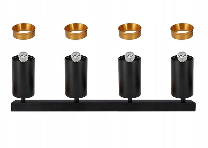 Lampa sufitowa szyna spot oprawa halogenowa 4x GU10 SuperLED