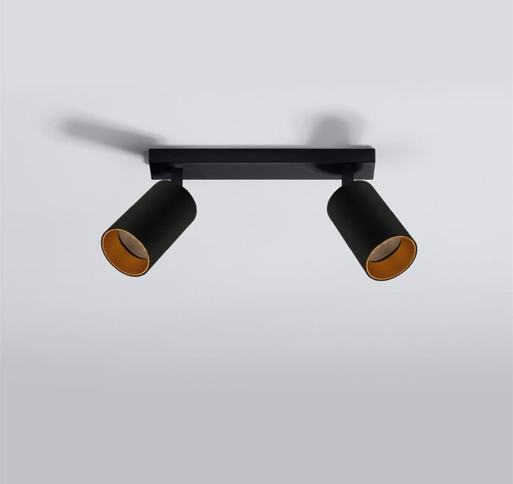 Lampa sufitowa szyna spot kinkiet oprawa halogenowa natynkowa 2x GU10