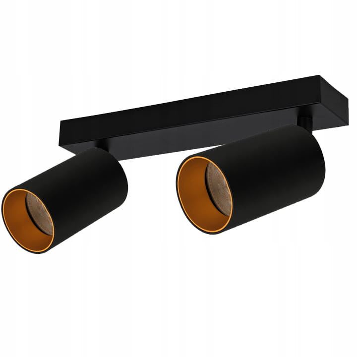 Lampa sufitowa szyna spot kinkiet oprawa halogenowa natynkowa 2x GU10