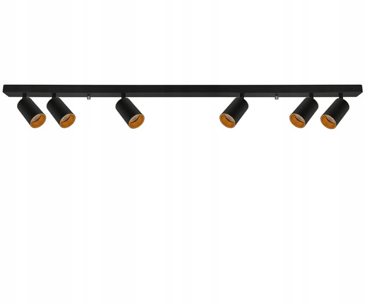 Lampa sufitowa szyna spot oprawa halogenowa 6x GU10