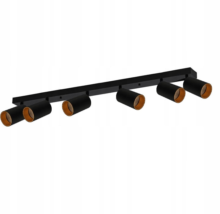 Lampa sufitowa szyna spot oprawa halogenowa 6x GU10