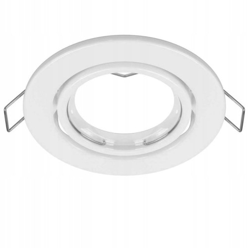 Oprawa sufitowa halogenowa podtynkowa Ruchoma GU10 LED oczko SuperLED