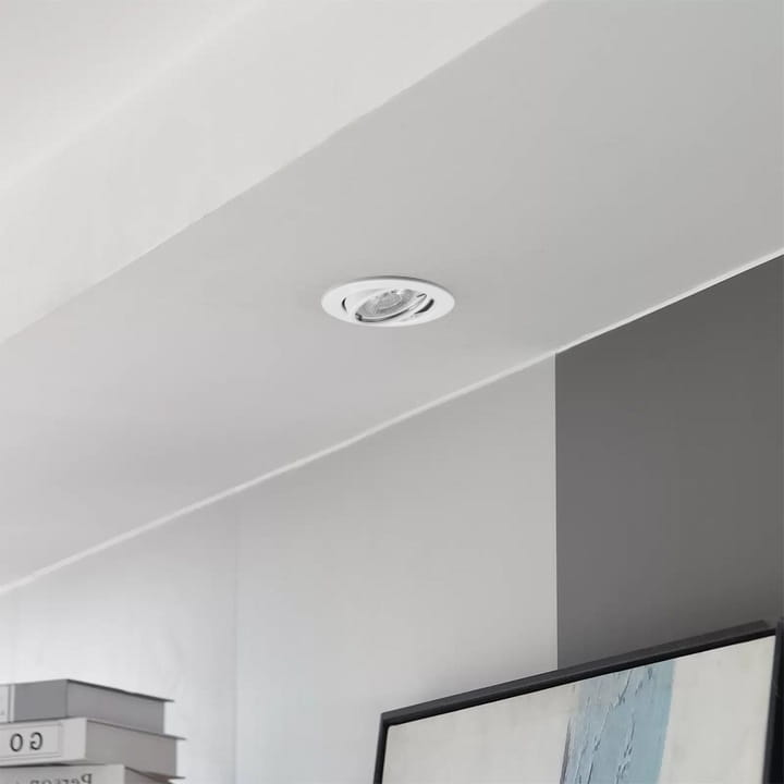 Oprawa sufitowa halogenowa podtynkowa Ruchoma GU10 LED oczko SuperLED