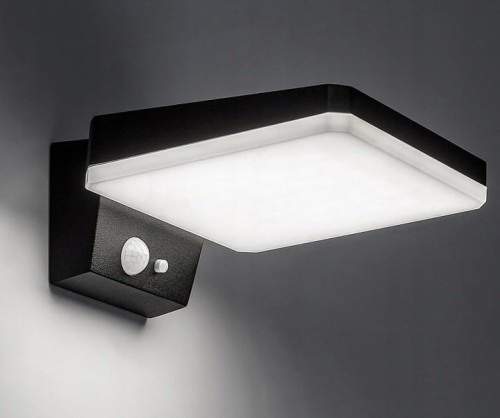 Lampa Solarna Kinkiet LED Czujnik Ruchu Zmierzchu SUPER MOCNY 600 lm