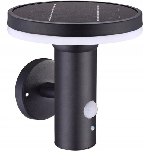 Kinkiet ogrodowy LED Lampa solarna Czujnik Ruchu SUPER MOCNY 600 lm MOCNY