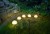 Lampa ogrodowa solarna LED Kule solarne wbijane Półkule z grotem
