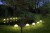 Lampa ogrodowa solarna LED Kule solarne wbijane Półkule z grotem