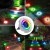 4x Lampa solarna LED RGB ogrodowa wbijana gruntowa dysk