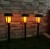 6X Lampa solarna LED Latarnia ogrodowa wbijana LATARENKA PREMIUM