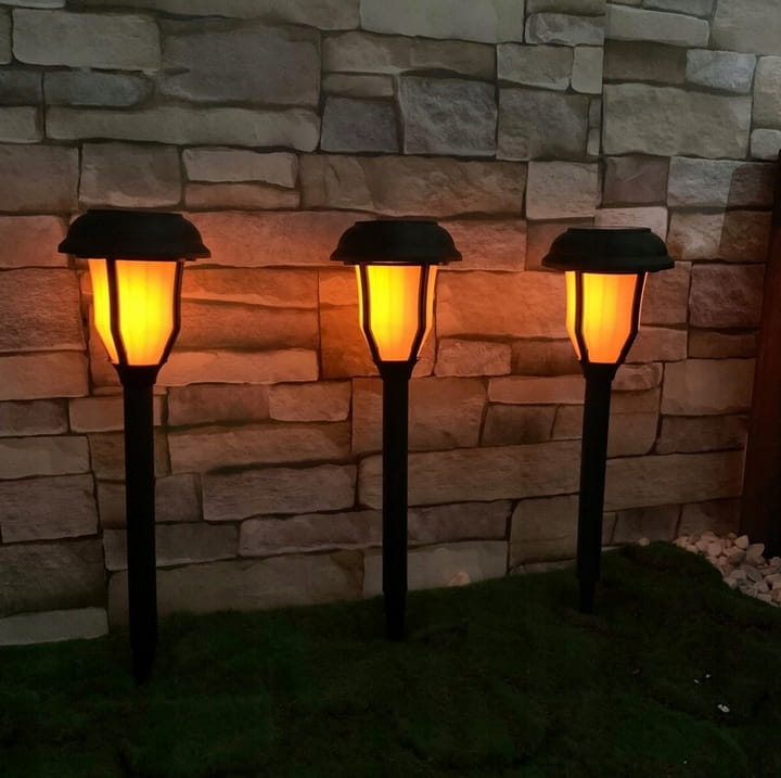 6X Lampa solarna LED Latarnia ogrodowa wbijana LATARENKA PREMIUM