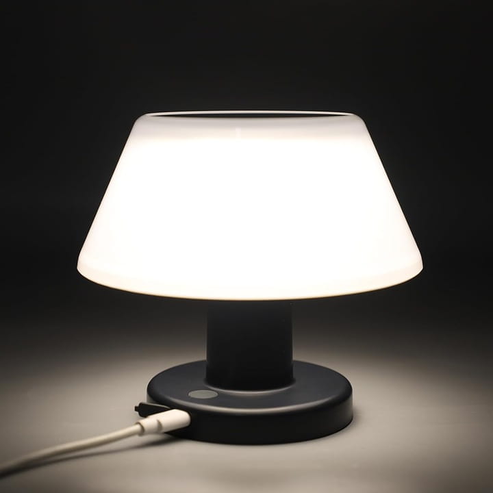 Lampka LED solarna nocna 2w1 stołowa tarasowa do sypialni SuperLED