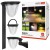 Zestaw 2x Lampa solarna LED wbijana ogrodowa PREMIUM ciepła SuperLED