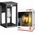 Lampa solarna LED elewacyjna kinkiet ogrodowy + żarówka Filament SuperLED