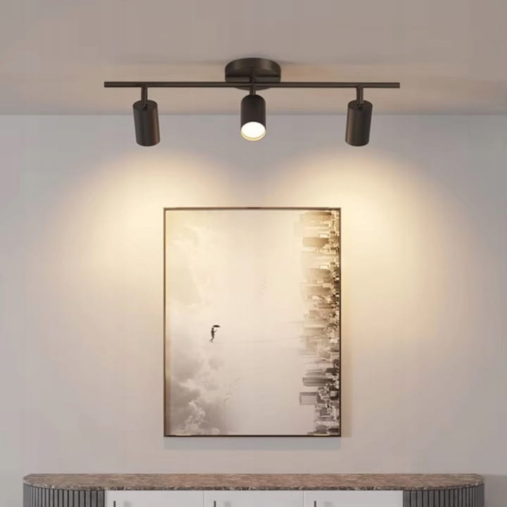 Lampa sufitowa widząca spot oprawa halogenowa natynkowa 3x GU10 SuperLED