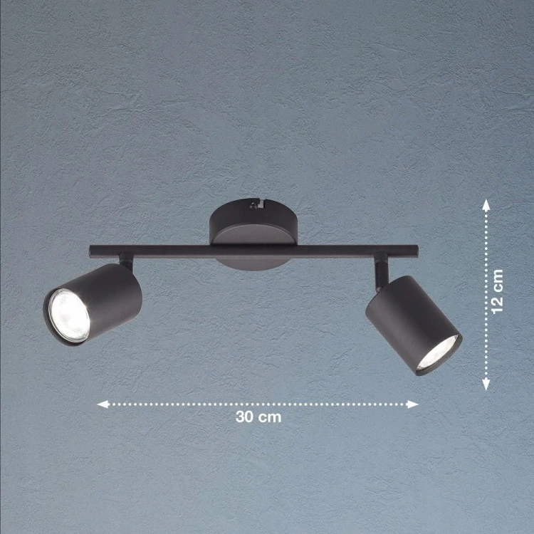 Lampa sufitowa kinkiet spot oprawa halogenowa natynkowa 2x GU10 SuperLED