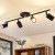 Lampa sufitowa kinkiet spot oprawa halogenowa natynkowa 4x GU10 SuperLED
