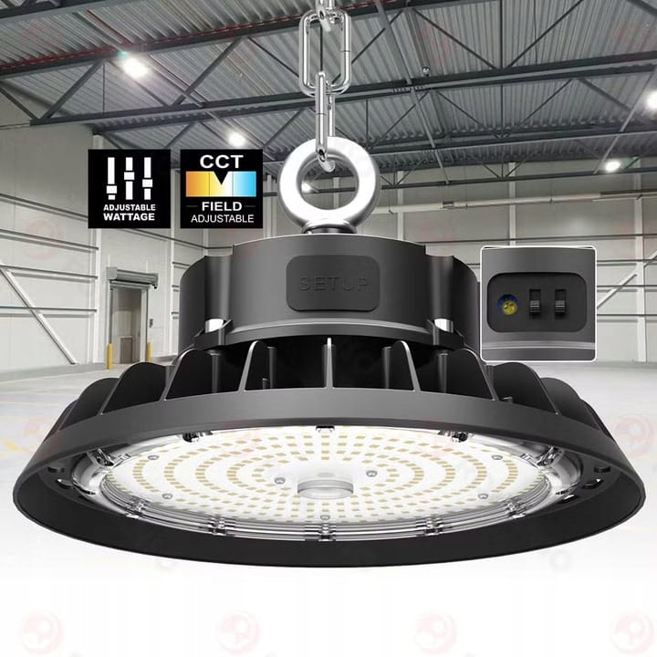 Lampa Przemysłowa LED High Bay UFO 150W 21000lm IP65 magazyn hala 5 lat gw