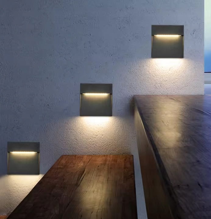 Kinkiet Lampa zewnętrzna elewacyjna Schodowa 5W = 550 lm 4000K SuperLED