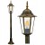 Lampa ogrodowa MONA patyna